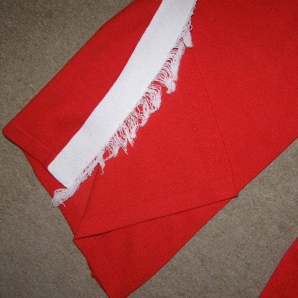 NEW size L "Balboa" Girls' Red Track pants with Slits - Picture 9 of 14